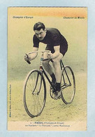 CPA Cyclisme Édition J. Boldo, Émile FRIOL, Champion De France Sur Bicyclette "La Française". Réf. 2. Variante N°2 - Ciclismo