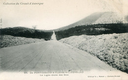 83. DE PONTGIBAUD à CLERMONT-FERRAND - LA LIGNE DROITE DES BOIS - Collection Du Circuit D'Auvergne - Otros Municipios