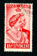 34 St Vincent 1948 Scott # 154 Used [Offers Welcome} - St.Vincent (...-1979)