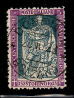 Regno - Vittorio Emanuele III - 1928 - 5 Lire Filiberto (229) - Usato - Autres & Non Classés