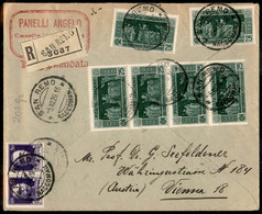 Regno - Vittorio Emanuele III - 1939/48 - Quattro Lettere Illustrate Viaggiate Edizione Ausonia Firenze Affrancate Con V - Autres & Non Classés