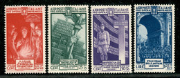 Regno - Vittorio Emanuele III - 1935 - Pro Milizia (380/383) - Serie Completa - Gomma Integra - Autres & Non Classés