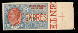 Regno - Vittorio Emanuele III - 1922 - Prova Di Macchina - Non Emesso - 1,20 Lire (8) - Sempre Senza Gomma - Autres & Non Classés