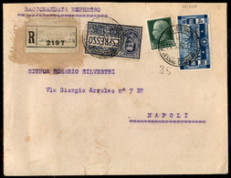 Regno - Vittorio Emanuele III - Raccomandata Espresso Per Città Da Napoli 31.3.32 Con Imperiale 25 Cent + Accademia Nava - Autres & Non Classés