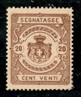 Regno - Vittorio Emanuele II - 1870 - Saggi - 20 Cent (Unificato 68) - Gomma Integra - Autres & Non Classés