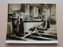 Cecile B. DeMille's " CLEOPATRA " With Claudette COLBERT, Warren WILLIAM, Henry WILCOXON ! - Foto's