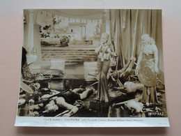 Cecile B. DeMille's " CLEOPATRA " With Claudette COLBERT, Warren WILLIAM, Henry WILCOXON ! - Photographs