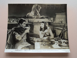 Cecile B. DeMille's " CLEOPATRA " With Claudette COLBERT, Warren WILLIAM, Henry WILCOXON ! - Photos
