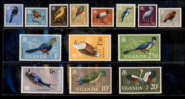 OLTREMARE - UGANDA - 1965 - Uccelli (87/100) - Serie Completa - Gomma Integra - Autres & Non Classés