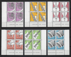 Luxemburg 2000 - 4x Mi 1499 - 1502 + 1522 - 1523 Musikinstrumente -  Alle Marken Im Eckrand - Viererblock / MNH - Unused Stamps