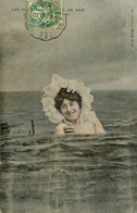 Surréalisme * CPA Photo Montage * 1907 Femme Dans La Mer ! * Photographie Photographe - Photographie