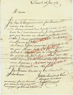 1769 La Ferté Bernard Orne Constructeur  Vaisseaux Lorient L'Orient => Casaubon Banque Paris Syndic COMPAGNIE DES INDES - Documents Historiques