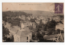 POISSY * YVELINES * PANORAMA Vers CARRIERES * Carte N° 38 - Poissy