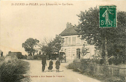 St Denis De Piles * Près Libourne * Route Et La Gare * Ligne Chemin De Fer - Other & Unclassified