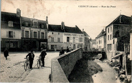 Coincy Canton De Fère-en-Tardenois Rue Du Pont Devanture Storefront Bicyclette Vélo Bike Aisne 02210 En B.Etat - Sonstige & Ohne Zuordnung