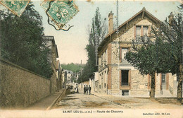 St Leu * La Route De Chauvry * Villageois - Saint Leu La Foret