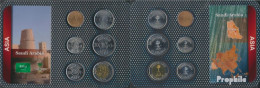Saudi-Arabien Stgl./unzirkuliert Kursmünzen Stgl./unzirkuliert Ab 1963 1 Halala Bis 100 Halala - Arabie Saoudite