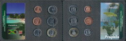 Jamaica Stgl./unzirkuliert Kursmünzen Stgl./unzirkuliert Ab 1994 10 Cents Bis 20 Dollars - Jamaica