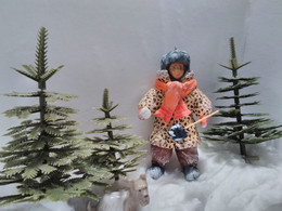 Christmas Tree Toy. Vanyusha On A Walk. From Cotton. 12 Cm. New Year. Christmas. Handmade. - Kerstversiering