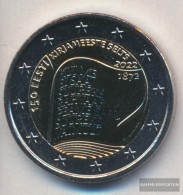 Estonia 2022 Stgl./unzirkuliert Reissue: Stgl./unzirkuliert 2022 2 Euro Estonian Literaturgesellsch - Estonia