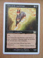 Magic The Gathering - Cheval De Cauchemar (Nightmare) FR - 6e Edition - Rare - TBE - Caras Negras