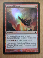 Magic The Gathering - Infernal Plunge (plongeon Infernal) FOIL EN - Innistrad - TBE - Cartas Rojas