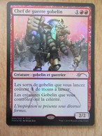 Magic The Gathering - Chef De Guerre Gobelin (Goblin Warchief) FOIL FR - Rare - Friday Night Magic - TBE - Red Cards