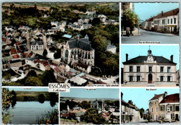 Essômes-sur-Marne Canton De Château-Thierry Multi-Vues Aisne 02400 Cp Avec Tirage Couleur Glacé Dentelé TB.Etat - Sonstige & Ohne Zuordnung