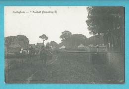 * Maldegem (Oost Vlaanderen) * (Uitg Gezusters Delille, Nr 19839) 't Konduit, Stroobrug E, Canal, Quai, Animée, Old - Maldegem