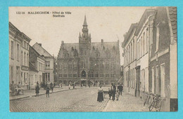 * Maldegem (Oost Vlaanderen) * (SAIA, Nr 122/18) Hotel De Ville, Stadhuis, Rathaus, Town Hall, Animée, Old, Vélo - Maldegem