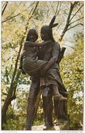 Minnesota Minneapolis Minnehaha And Hiawatha Statue Minnehaha Park - Minneapolis