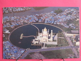 Visuel Très Peu Courant - Brunei - Darussalam - Aerial View Of Bandar Seri Begawan - Sultan Omar Ali Saifuddin Mosque - Brunei