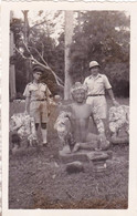Photo Originale - Miltaria - Division Cochinchine - Cambodge -1941 - Sortie A Angkor Vat - Le Roi Lepreux - Krieg, Militär