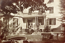 Cartolina - Castelletto D'Orba - Albergo Alfieri - Giardino - 1958 - Alessandria