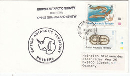 British Antarctic Territory (BAT) 1992 Ca Rothera Ca Rothera 1 DE 92 (BAT339) - Covers & Documents