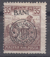 Romania Overprint On Hungary Stamps Occupation Transylvania 1919 Mi#35 I Mint Hinged - Transilvania