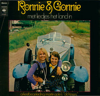 * LP * RONNIE (TOBER) & GONNIE (BAARS) - MET LIEDJES HET LAND IN - Otros - Canción Neerlandesa
