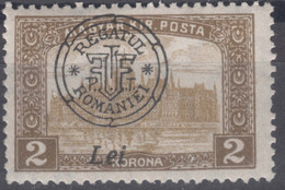 Romania Overprint On Hungary Stamps Occupation Transylvania 1919 Mi#41 II Mint Hinged - Transilvania