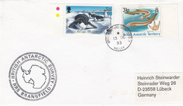 British Antarctic Territory (BAT) 1993 Ship Visit RRS Bransfield Ca Halley 13 DE 93 (BAT343) - Covers & Documents