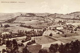 Cartolina - Montaldo Cerrina ( Alessandria ) - Panorama - 1954 - Alessandria