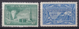 CANADA - 1950 - YVERT N°242/243 ** MNH ! - COTE = 90 EUR. - - Unused Stamps