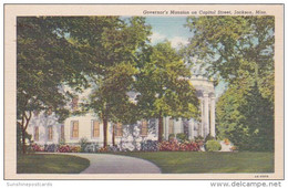 Mississippi Jackson Governor's Mansion On Capitol Street Curteich - Jackson