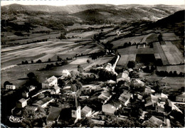 Montfleur Canton De Saint-Julien Vue Générale Aérienne Jura 39320 N°221-24 A Cpsm Voyagée En 1959 B.Etat - Sonstige & Ohne Zuordnung