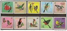 Rwanda Ruanda 1972 OCBn° 464-73 *** MNH Cote 11,00 Euro Faune Oiseaux Vogels - Unused Stamps