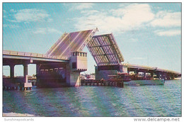 Florida Fort Lauderdale Brook Memorial Causeway Drawbridge 1958 - Fort Lauderdale