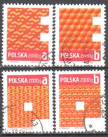 Poland 2013 - Economic & Priority Stamps - Mi 4613-16 - Used - Gestempelt - Used Stamps