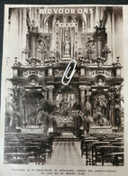 ANTWERPEN..1931.. VERSIERING IN DE ST. JACOBSKERK TIJDENS HET JUBILE - TRIDUUM TER ERE VAN MOEDER GODS - Unclassified