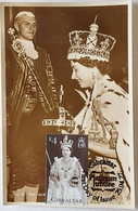 GIBRALTAR (2022) - Carte Maximum Card - Platinum Jubilee Queen Elizabeth II Coronation Crown, Reine, Reina, Königin - Gibraltar