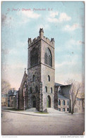 Rhode Island Pawtucket St Paul's Church 1909 - Pawtucket