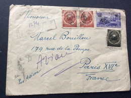 LETTRE  ROUMANIE>FRANCE Poste Aérienne 1950 - Briefe U. Dokumente